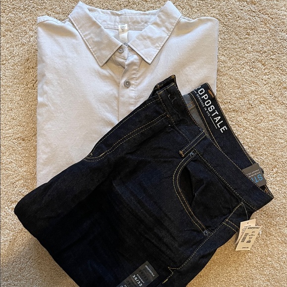 lululemon athletica Light Beige Casual Shirt - Picture 10 of 10